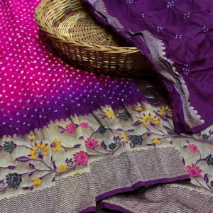Pethani Bandhej saree - Famous Fashion Boutique in Hyderabad