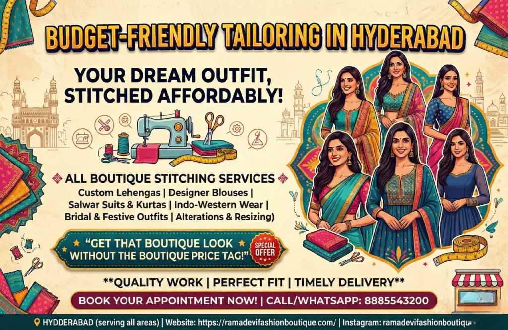 Budget-friendly tailors in Kukatpally, Hyderabad