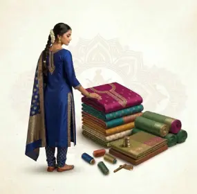 Best Fashion Boutique Dress Material Collection in Hyderabad