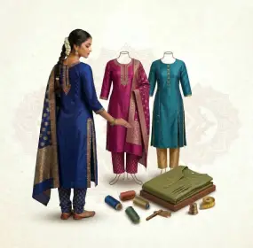 Famous Fashion Boutique Dress Material Stitching in Hyderabad