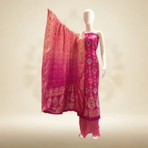 Kaarighar Banaras Mina Kari Patola Bandhej Suit - Top Fashion Boutique in Hyderabad