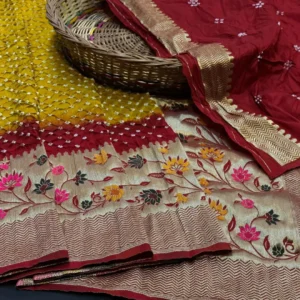 Pethani Bandhej Saree - Famous Fashion Boutique in Hyderabad
